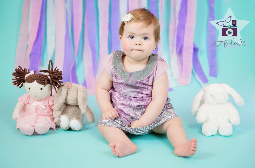 First Birthday Portrait with friends