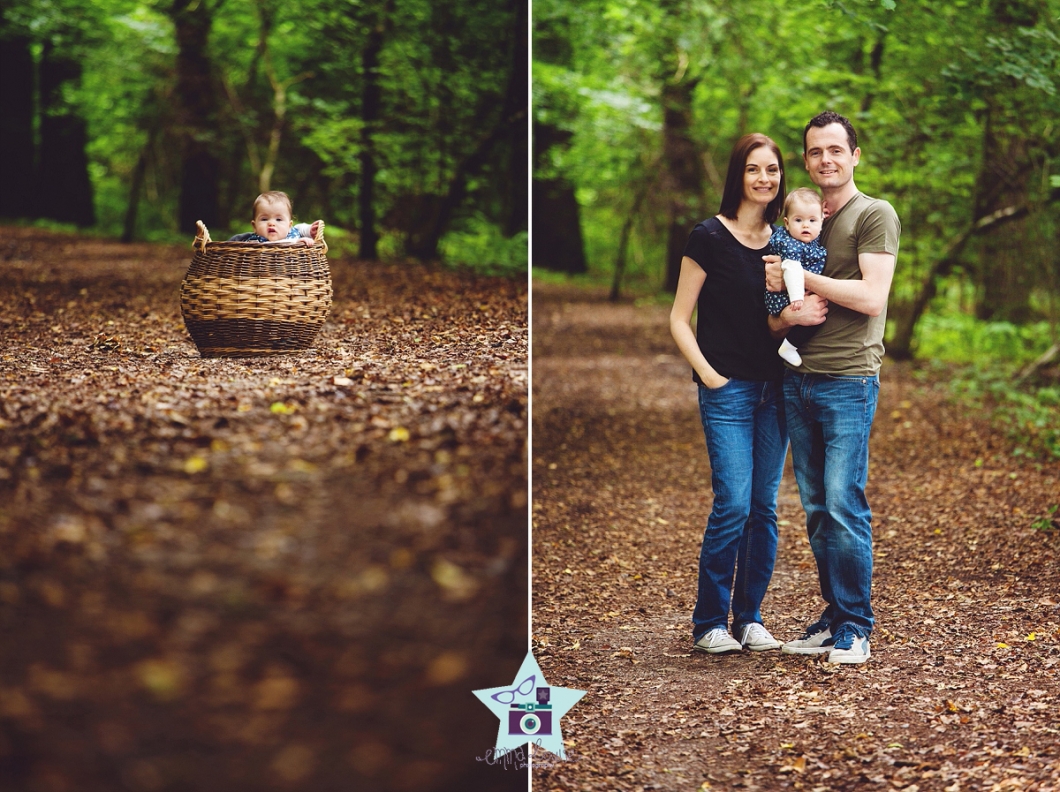 A walk around Staffhurst Woods - baby photography Oxted