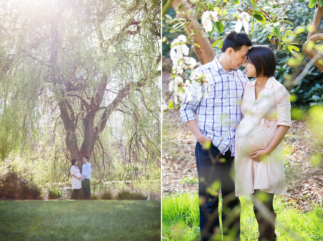 Beautiful Sunny Pregnancy Photography session in Richmond Park London