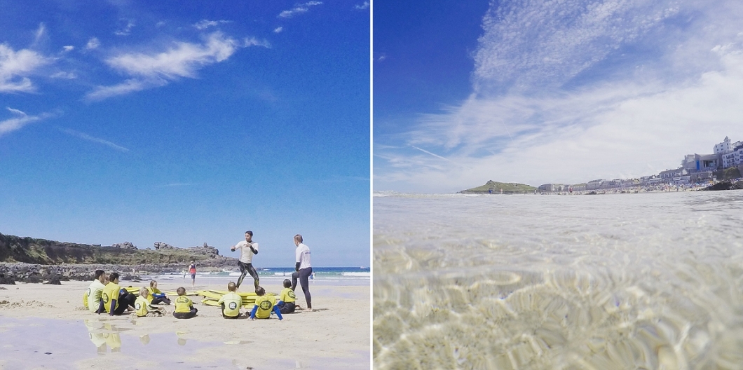 Porthmeor Beach St Ives - GoPro Hero4