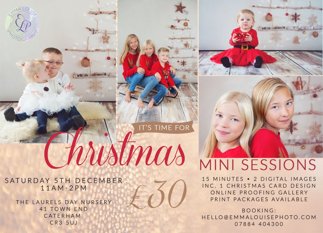 Christmas Mini Shoots 2015 by Emma Louise Photography